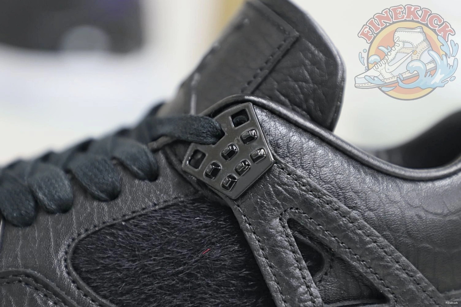 Air Jordan Jordan ponyhair retro black 4 1220